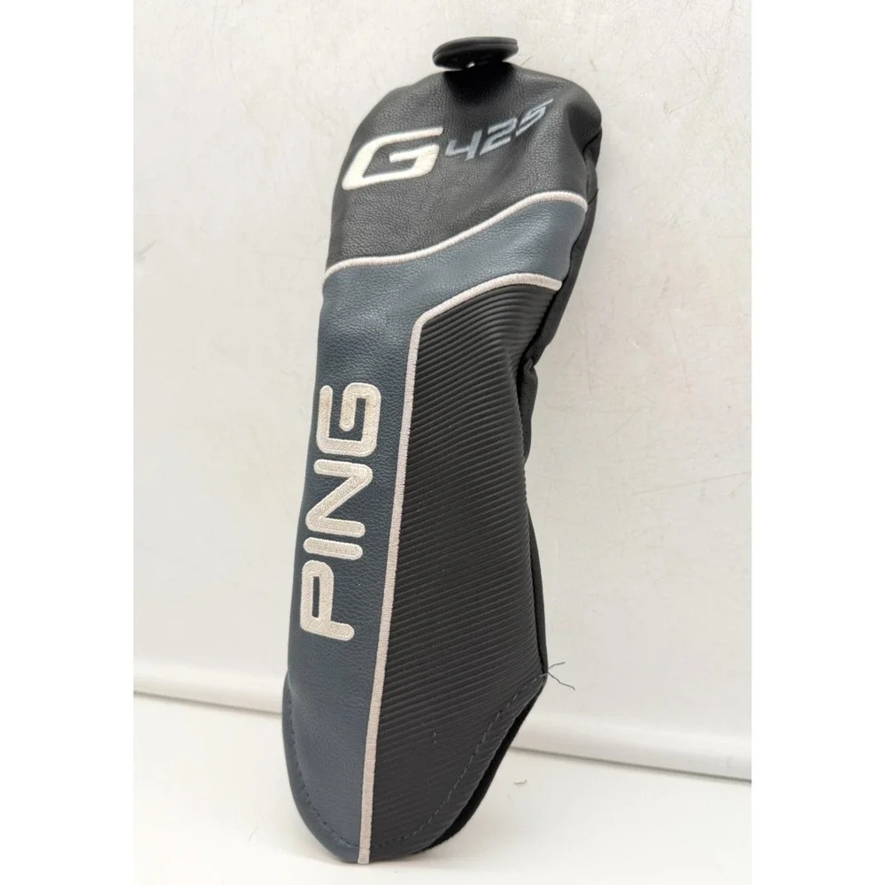 PING G425 Fairway Wood Golf Club Headcover - Black Grey White Adjustable Tag OEM